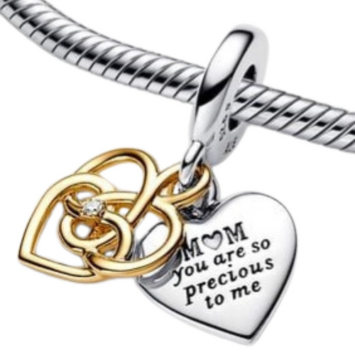 Pendentif Charm Mama à double gravure - Charm Universe