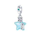 Charm Pandora Estrella Azul que se Ilumina