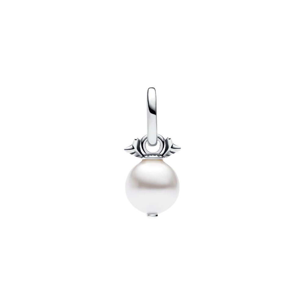 Pandora ME Perlen- und Pfeil-Mini-Anhänger-Charm aus Sterlingsilber – Modernes und anpassbares Design