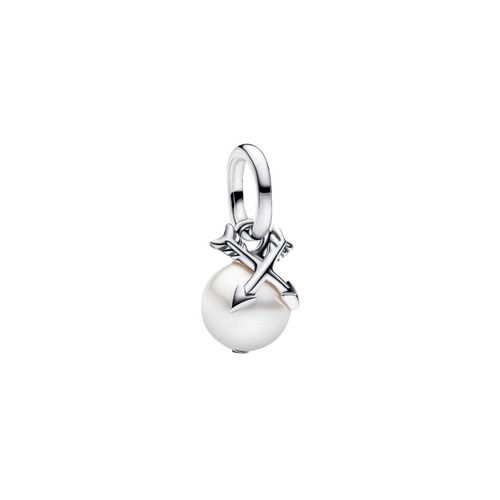 Pandora ME Perlen- und Pfeil-Mini-Anhänger-Charm aus Sterlingsilber – Modernes und anpassbares Design