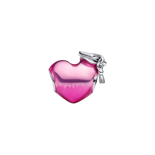 Charm Pandora Cœur Graduation 2025 en argent sterling 925 – Édition spéciale