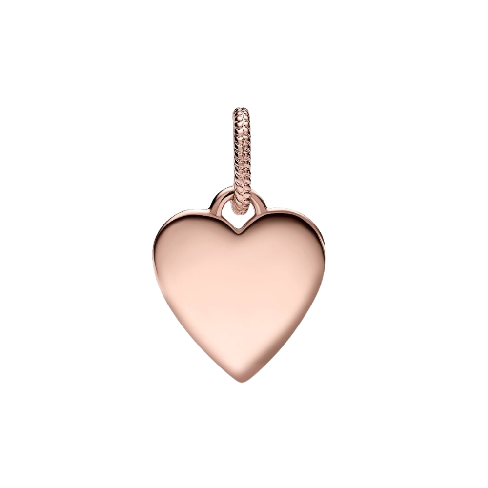 Pandora Herzanhänger – 14 Karat Roségoldauflage