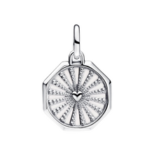 Cargar imagen en el visor de la galería, Charm Pandora Medallón Infinity en Plata de Primera Ley