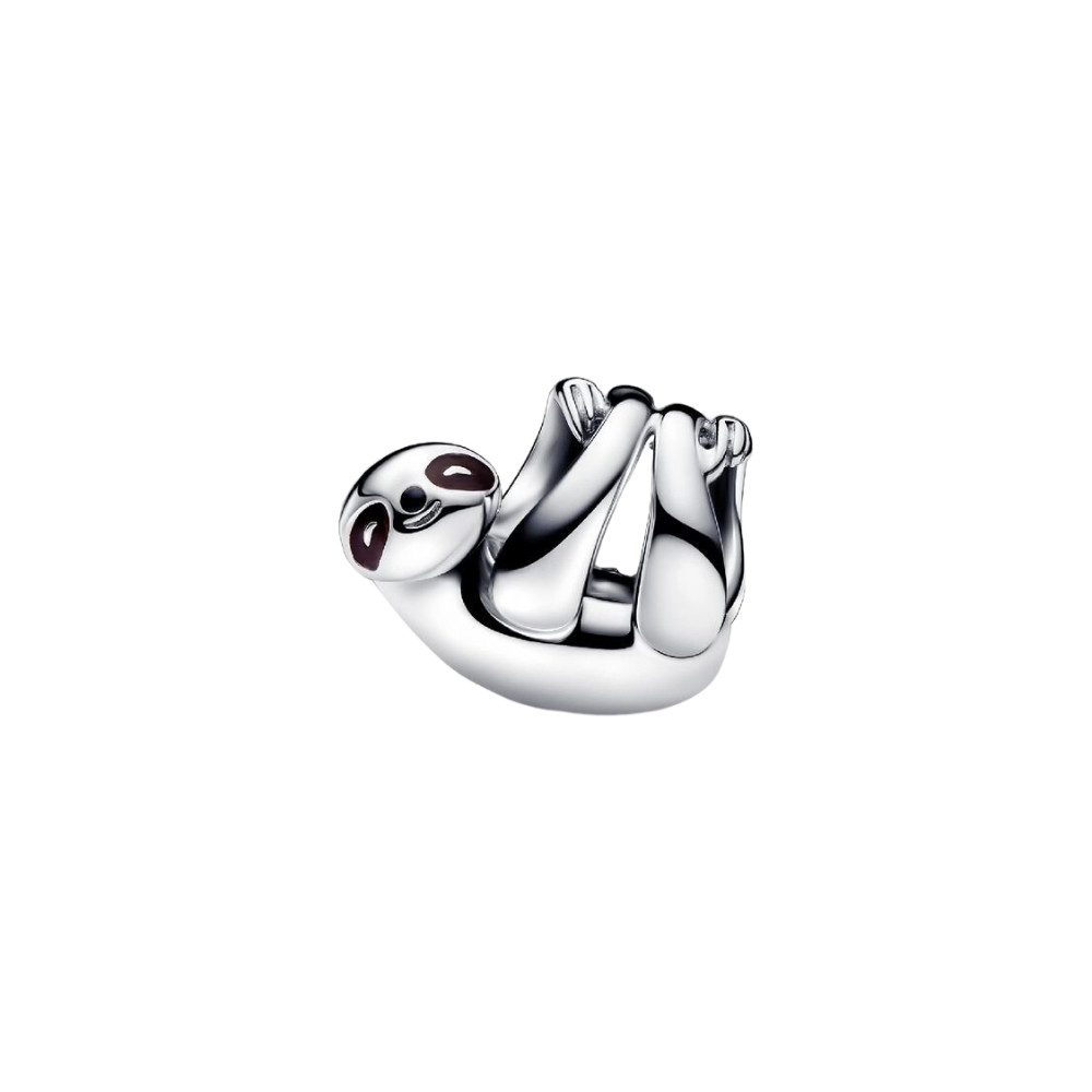 Charm pendentif paresseux Pandora en argent sterling