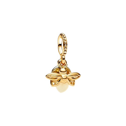 Charm pendentif luciole phosphorescente Pandora