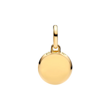 Laden Sie das Bild in den Galerie-Viewer, Pandora ME Mini-Medaillon-Charm mit Gravur in 14 Karat Goldauflage