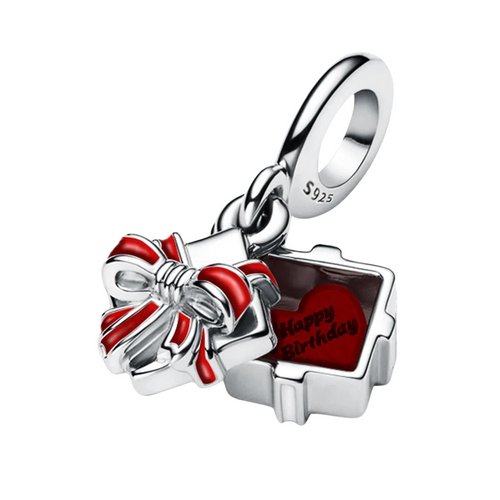 Coffret Charm Anniversaire avec Coeur 
