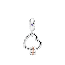 Charger l&#39;image dans la galerie, Pendentif Charm Coeur Plein de Coeurs - Charm Universe