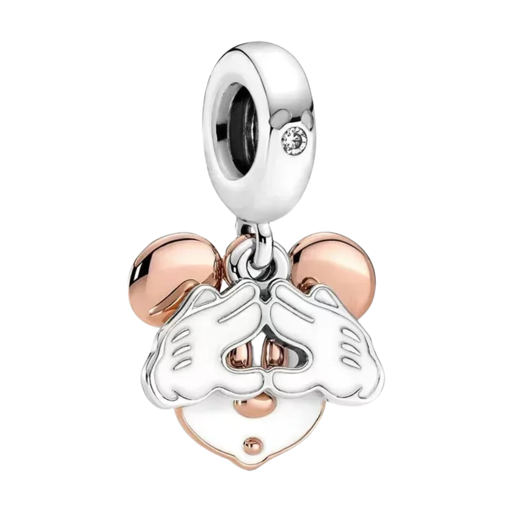 Disney Mickey Mouse Doppel-Charm-Anhänger - Charm Universe