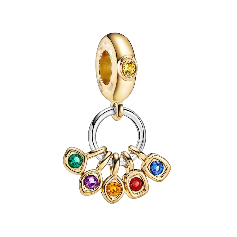 Pendentif breloque Infinity Gems Marvel Avengers - Charm Universe