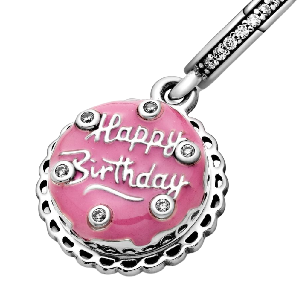 Pendentif Charm Gâteau d'Anniversaire - Charm Universe