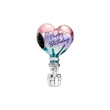 Load image into Gallery viewer, Charm Globo Aerostático Feliz Cumpleaños - Charm Universo