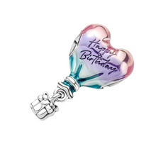 Load image into Gallery viewer, Charm Globo Aerostático Feliz Cumpleaños - Charm Universo