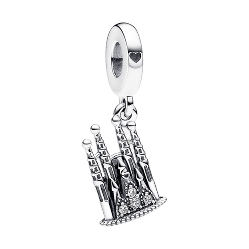 Pendentif Pandora Charm Monument de Barcelone en argent sterling 925