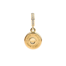 Cargar imagen en el visor de la galería, Charm Pandora Colgante Tarta de Cumpleaños Feliz en Color Oro