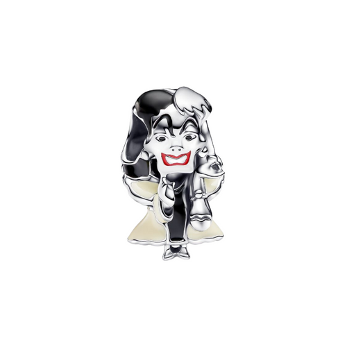 Charm Pandora Cruella de Vil Villanos de Disney en Plata de Ley 925