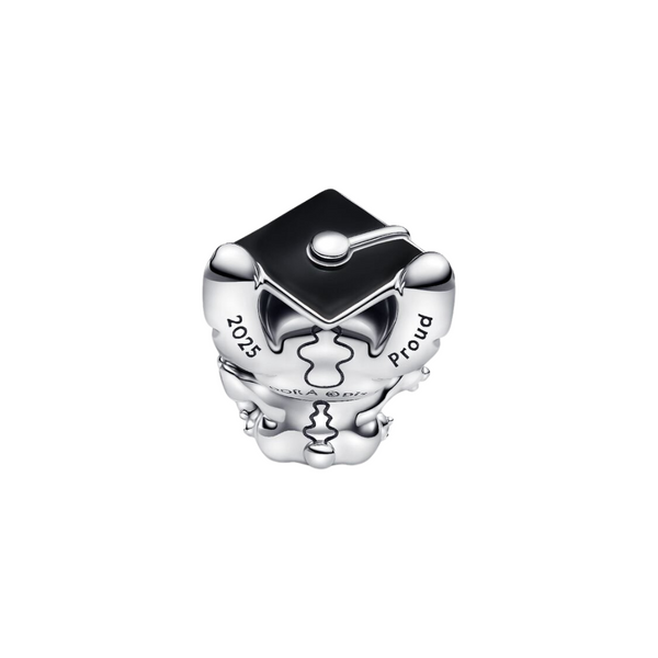 Charm Pandora Disney Stitch Graduation 2025 – Argent sterling 925 officiel