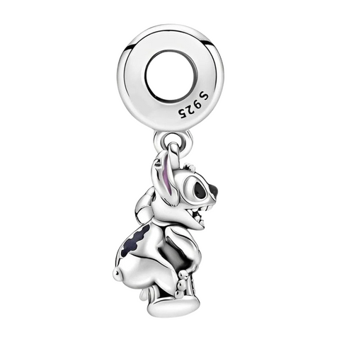 Charm Pandora Lilo y Stitch Castillo de Disney Plata de Ley 925