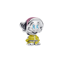 Cargar imagen en el visor de la galería, Charm Pandora Mudito Blancanieves y los Siete Enanitos Disney en Plata de Ley 925