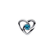 Cargar imagen en el visor de la galería, Charm Pandora Corazón Entrelazado UNICEF – Plata de Ley 925 con Significado Solidario