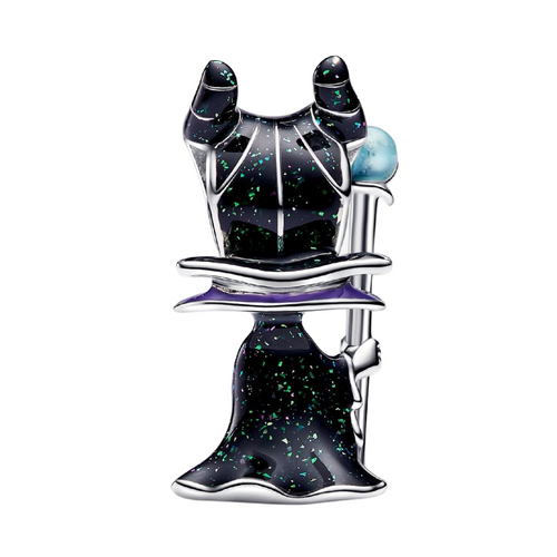 Charm Pandora Maléfica de Disney Villains en Plata de Primera Ley