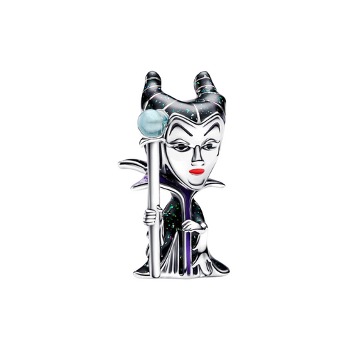 Charm Pandora Maléfica de Disney Villains en Plata de Primera Ley