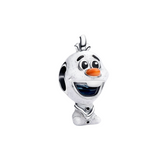 Charm Pandora Olaf de Disney Frozen en Plata de Primera Ley