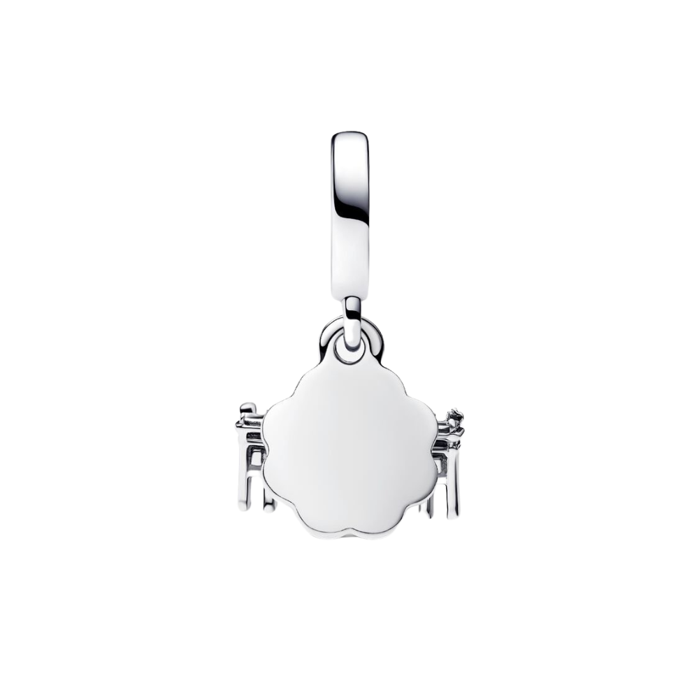 Charm Colgante Pandora Puerta de Alcalá en Plata de Primera Ley