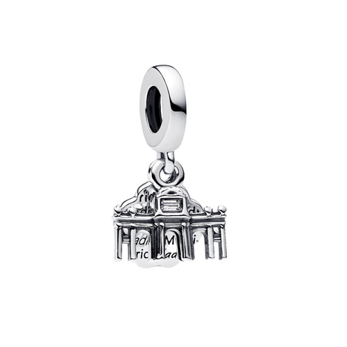 Charm pendentif Pandora Puerta de Alcalá en argent sterling
