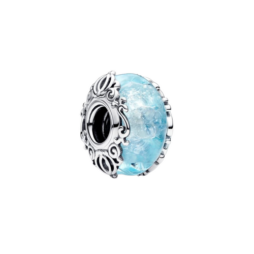 Charm Pandora Disney Cenicienta – Cristal de Murano Azul en Plata de Ley 925