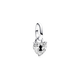 Charm pendentif Pandora Mini cadenas en forme de cœur – Argent sterling