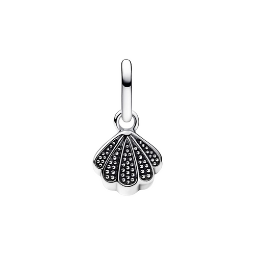 Charm Mini Colgante Pandora Concha Brillante en Plata de Primera Ley