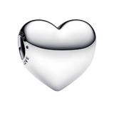 Charm Pandora Grabable Corazón Grande Be Love en Plata de Primera Ley