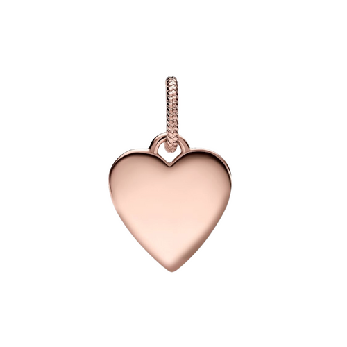 Colgante Pandora Corazón – Recubrimiento en Oro Rosa de 14K