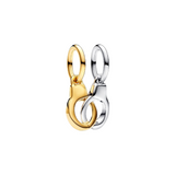 Charm Pandora Colgante Divisible Esposas Abiertas en Plata de Primera Ley
