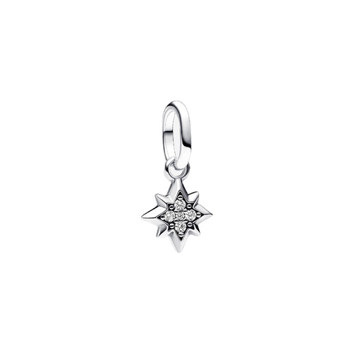 Charm Mini Colgante Pandora Estrella en Plata de Primera Ley
