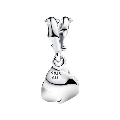 Charm Pandora Colgante Rosa Floreciendo en Plata de Primera Ley