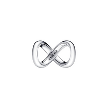 Cargar imagen en el visor de la galería, Charm Pandora Infinito Para Siempre en Plata de Primera Ley