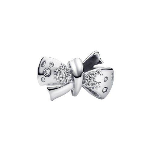 Charm Pandora Lazo Brillante Plata de Ley 925 con Circonitas Cúbicas