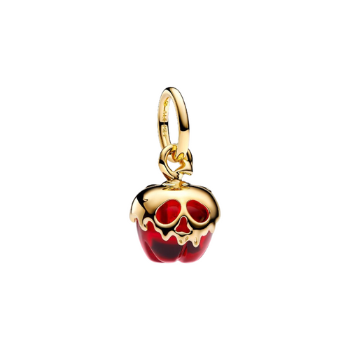 Charm Pandora Colgante Manzana Reina Malvada de Blancanieves en Oro de 14k