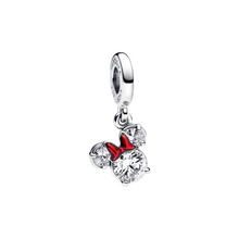 Cargar imagen en el visor de la galería, Charm Colgante Pandora Silueta de Minnie Mouse Disney Plata de Ley 925