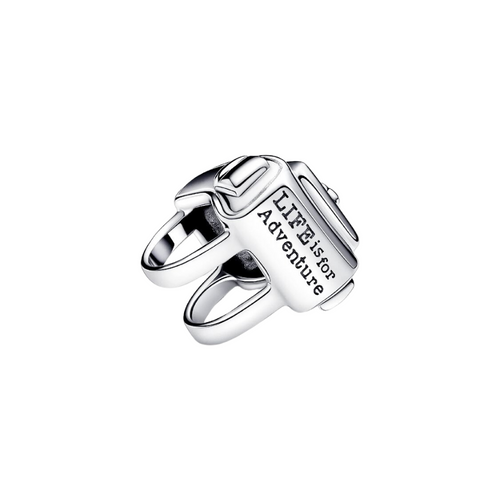 Charm Pandora Mochila Aventuras en Plata de Primera Ley