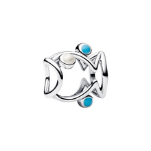 Cargar imagen en el visor de la galería, Charm Pandora Pez en Filigrana Plata de Ley 925