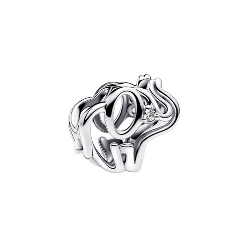 Charm Pandora Elefante en Filigrana – Plata de Primera Ley