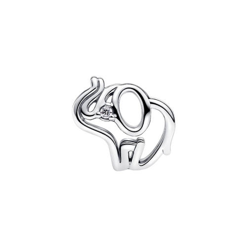 Charm Pandora Elefante en Filigrana – Plata de Primera Ley