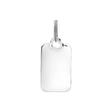 Charger l&#39;image dans la galerie, Pendentif Pandora rectangulaire à graver en argent sterling