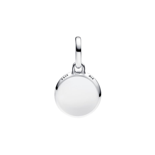 Charm Mini Medallón Grabable Pandora ME Rojo en Plata de Primera Ley