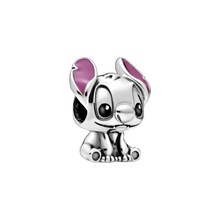 Cargar imagen en el visor de la galería, Charm Pandora Lilo y Stitch Disney Plata de Primera Ley 925
