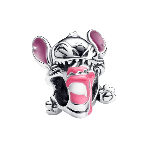 Charm Pandora Stitch Tarta de Cumpleaños Disney Plata de Ley 925